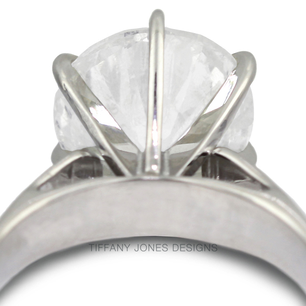 3 Carat Round Diamond Solitaire Rings
