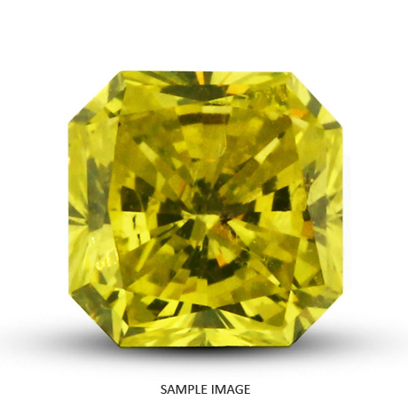 1.04 Carat Excellent Cut Yellow-SI2 Square Radiant Cut AGI Certified Loose Natural Diamond