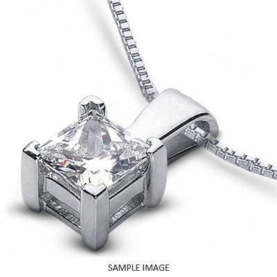 Floating Princess Cut Diamond Necklace – San Antonio Jewelry